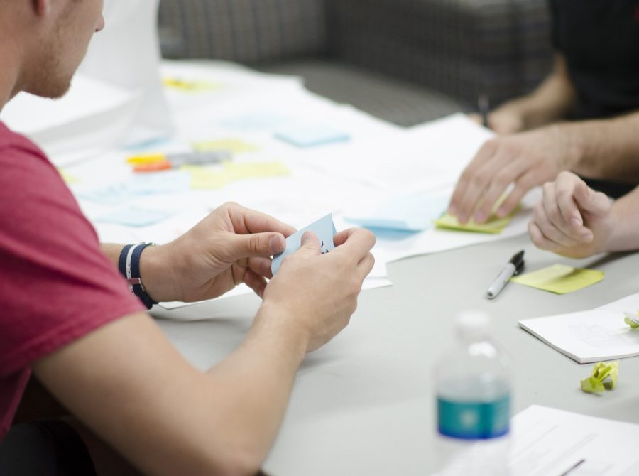 job interview in the recruitment project